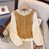 Sweet Fake 2pcs Vest&Blouse