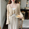 Knitted Flared Sleeves Cardigan