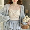 Sweet Bow Knitted Vest Top