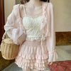 Soft Lace Top Vest