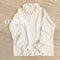 Soft Frilled Collar Knitted Sweater