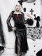 Fantasy Gothic Lace Fishtail Dress