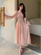 Princess Pink Flowly Dress