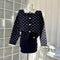 Coquette Knit Cardigan + Mini Skirt 2pcs Set