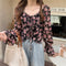 Floral Chiffon Shirt