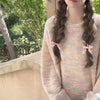 Loose Fit Pastel Sweater