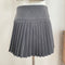 Preppy Pleated High Waist Skirt