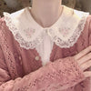 Coquette Girl Lace Collar Blouse