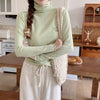 Soft Turtle Neck Knitted Shirt