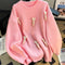 Pink Academia Knit Top