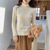 Soft High Neck Knitted Top