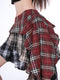 Chic Plaid Irregular Hem Skirts