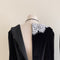 Royalcore Lace Collar Velvet Dress
