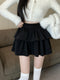 Puffy Solid Color Skirt