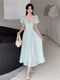 Princess Puffy Sleeve Dress