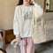 Cute Print Long Sleeve Sweatshirt