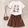 Vintage Teddy Bear Top