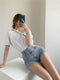 Sexy High Waist Elastic Shorts