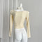 Coquette 3D Flower Top