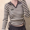 V-neck Knitted Shirt