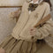 Loose Fit V Neck Knitted Cardigan