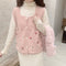 Coquette Pink Knit Sweater