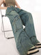 Punk Street Wear Denim Pants