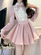 Vintage Pink Puffy Dress