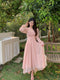 Princess Pink Flowly Dress