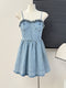 Coquette Denim Dress