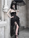 Dark Gothic Alice Corset Dress 5pcs Set