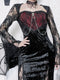 Fantasy Gothic Lace Fishtail Dress