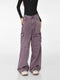 Purple Baggy Denim Pants