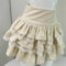 High Waist Puffy Cake Skirt