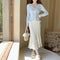 Soft Knitted Fishtail Skirt