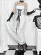 White Gothic Fishtail Slip Dress