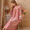 Fuzzy Long Sleeve Nightdress