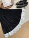 Royalcore Lace Collar Velvet Dress