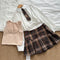 Preppy Pleated Skirt