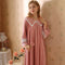 Fuzzy Long Sleeve Nightdress