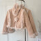 Cute Faux Fur Coat + Skirt 2pcs Set