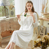 Long Sleeve Vintage Lace Nightdress