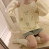 Hand Embroidered Retro Sweater
