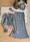 Vintage Feather Collar Cardigan + Mermaid Skirt 2pcs Set