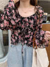 Floral Chiffon Shirt