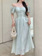 Princess Puffy Sleeve Dress