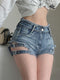 Coquette Denim Shorts