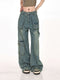 Punk Street Wear Denim Pants