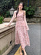 Floral Slip Chiffon Dress