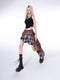 Chic Plaid Irregular Hem Skirts